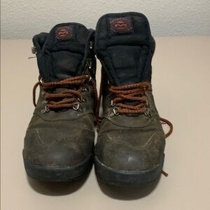 Merrell Black and Brown Boots with Ankle Support